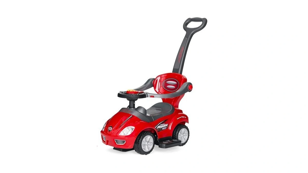 Best Choice Products Kids 3-in-1 Push And Pedal Car Toddler