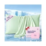 Instant Chill Cooling Pillowcase For Hot Sleepers, 2% Ha Infused