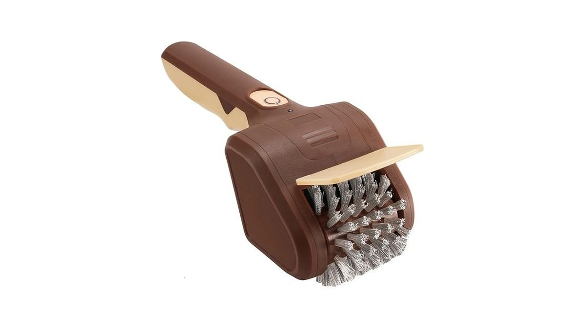 Lrly Bbq Grill Brush For Outdoor Grill, Cordless Electric Grill