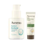 Aveeno Skin-care Bundle For Sensitive Skin, Calm + Restore Triple