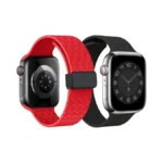 2 Packs D-buckle Sport Bands Compatible With Apple Watch Band