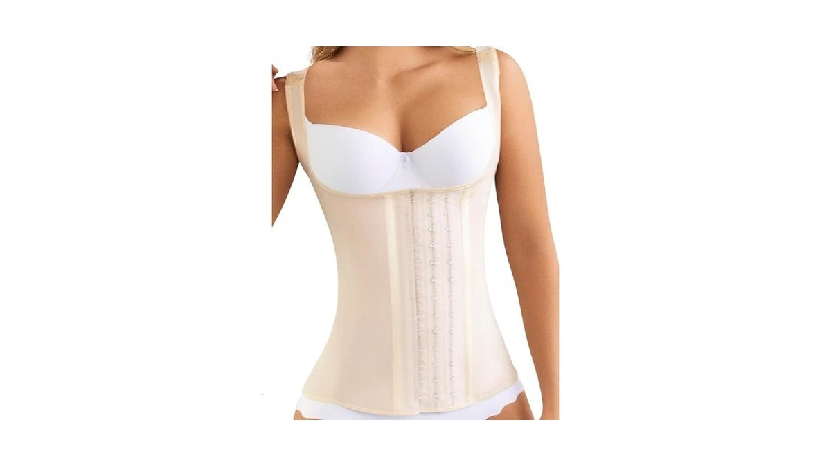 Ladyslim Real Colombian Fajas Colombianas Reductoras Latex Chaleco Vest Waist