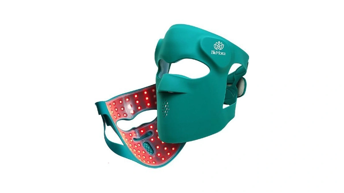 Blumora Red Light Therapy For Face, Wireless Led Face Mask