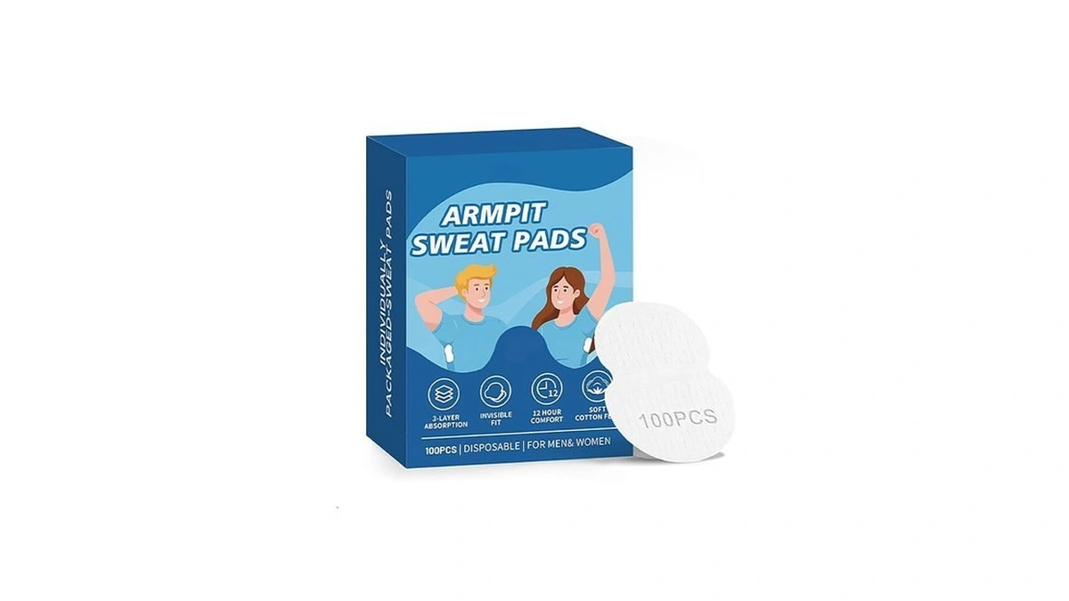 100pcs Armpit Sweat Pads, Underarm Sweat Pads For Women &