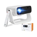 Wielio 2026 Smart Projector Android Tv With Wifi 6 And