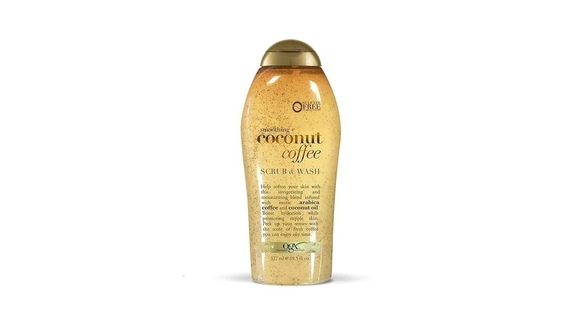 Ogx Smoothing + Coconut Coffee Exfoliating Body Scrub With Arabica