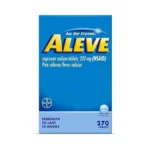 Aleve Pain Reliever & Fever Reducer Tablets, Naproxen Sodium, Headache,