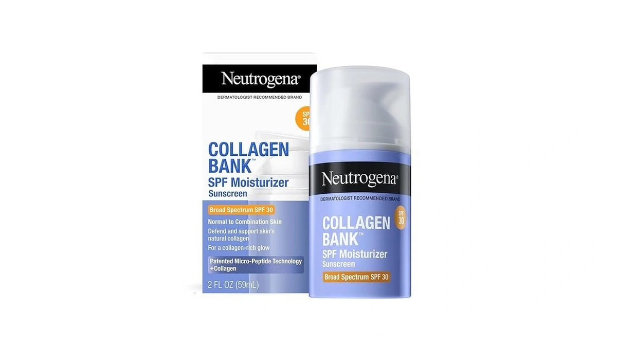 Neutrogena Collagen Bank Face Moisturizer, Broad Spectrum Spf 30 Anti-aging