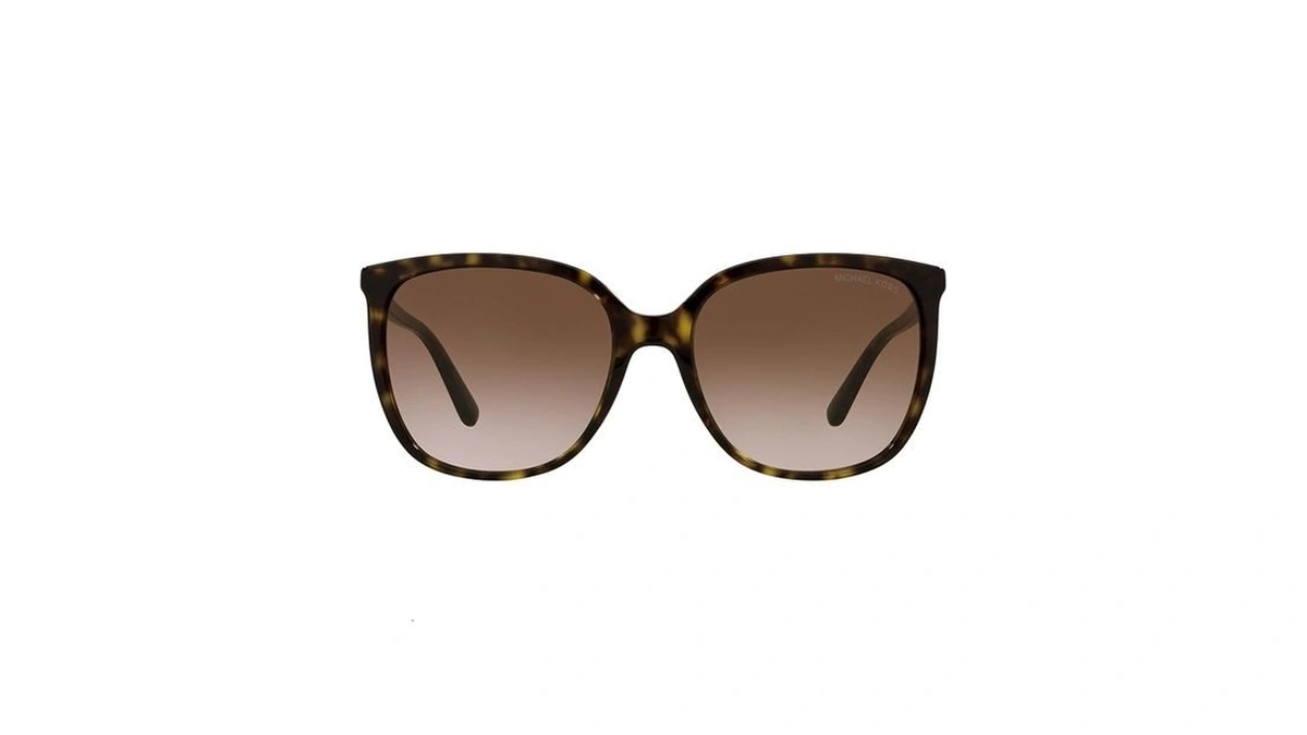 Michael Kors Mk2137u Anaheim Universal Fit Square Sunglasses, Dark Tortoise/brown