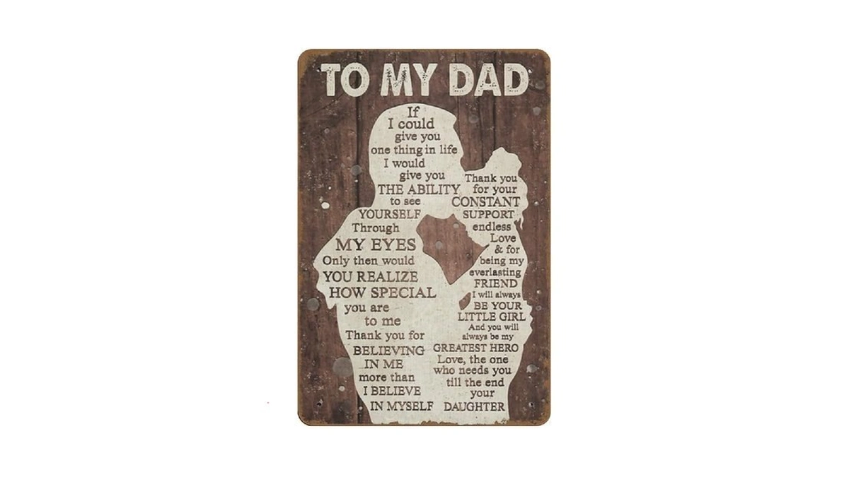 To My Dad If I Could Give You One Thing