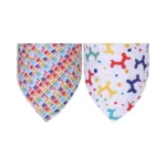 2-pack Dog Birthday Bandana Set - “it‘s My Birthday” &