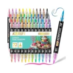Kerifi Acrylic Paint Markers, Automatic Ink Control Markers For Rock