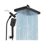 Rain Shower Head With Handheld Spray Combo Set, Adjustable 12"