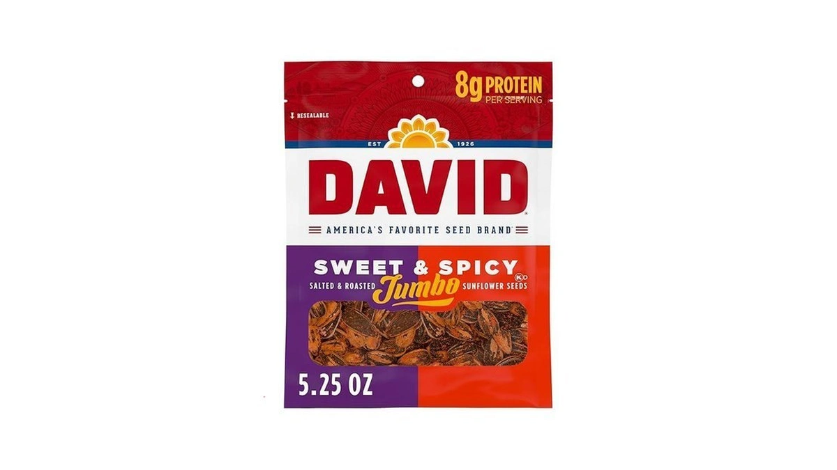 David Jumbo Sunflower Seeds, Sweet And Spicy Flavor, Father's Day