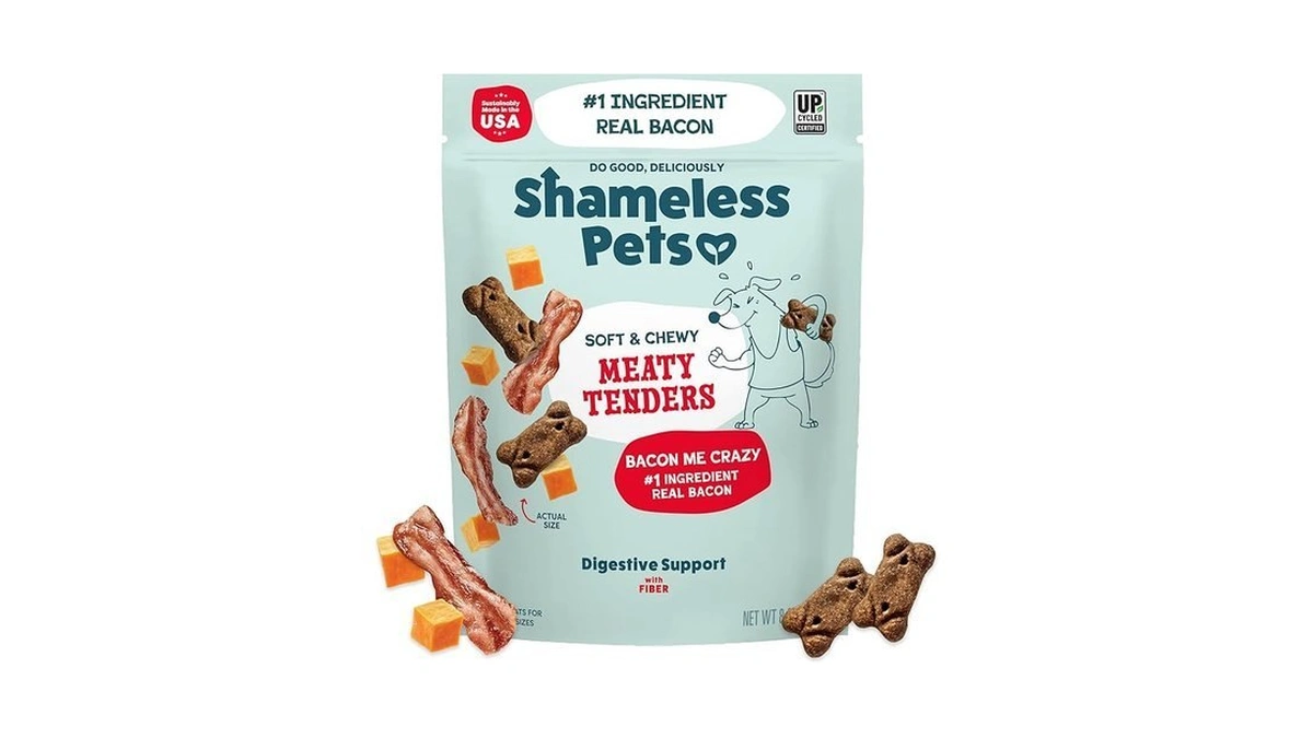 Shameless Pets Soft Dog Treats – Bacon Me Crazy Meaty