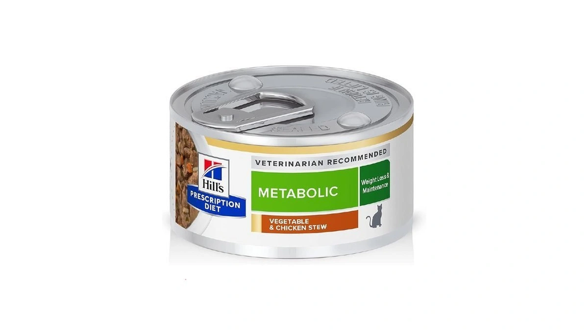 Hill's Prescription Diet Metabolic Weight Management Wet Cat Food, Vegetable