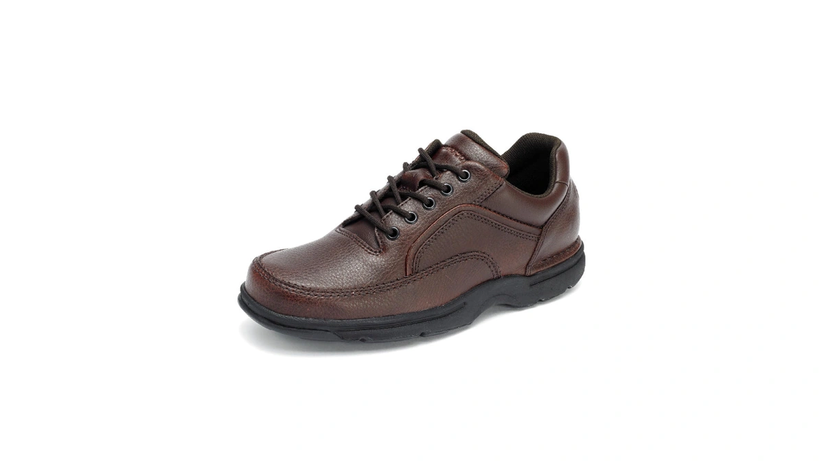 Rockport Men's Eureka Walking Shoe, Brown, 10.5 Wide