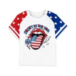 Kids American Flag Shirt Boys Girls 250 Anniversary Usa Shirts