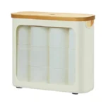 Rosos Toilet Paper Storage With Lid, Large Toilet Paper Holder