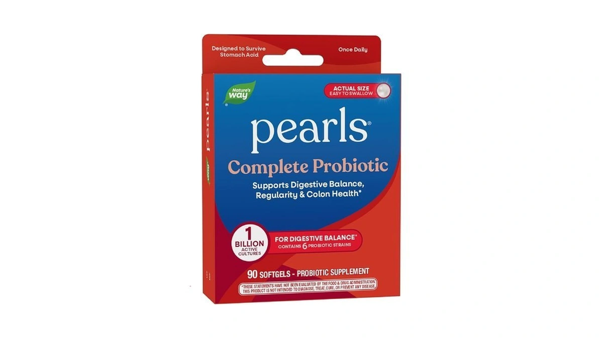Nature's Way Pearls Complete Probiotic, Supports Digestive Balance*, 1 Billion