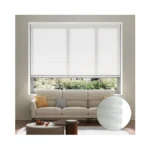 Uilvffo Cordless Cellular Shades Light Filtering Honeycomb Window Blinds Pull