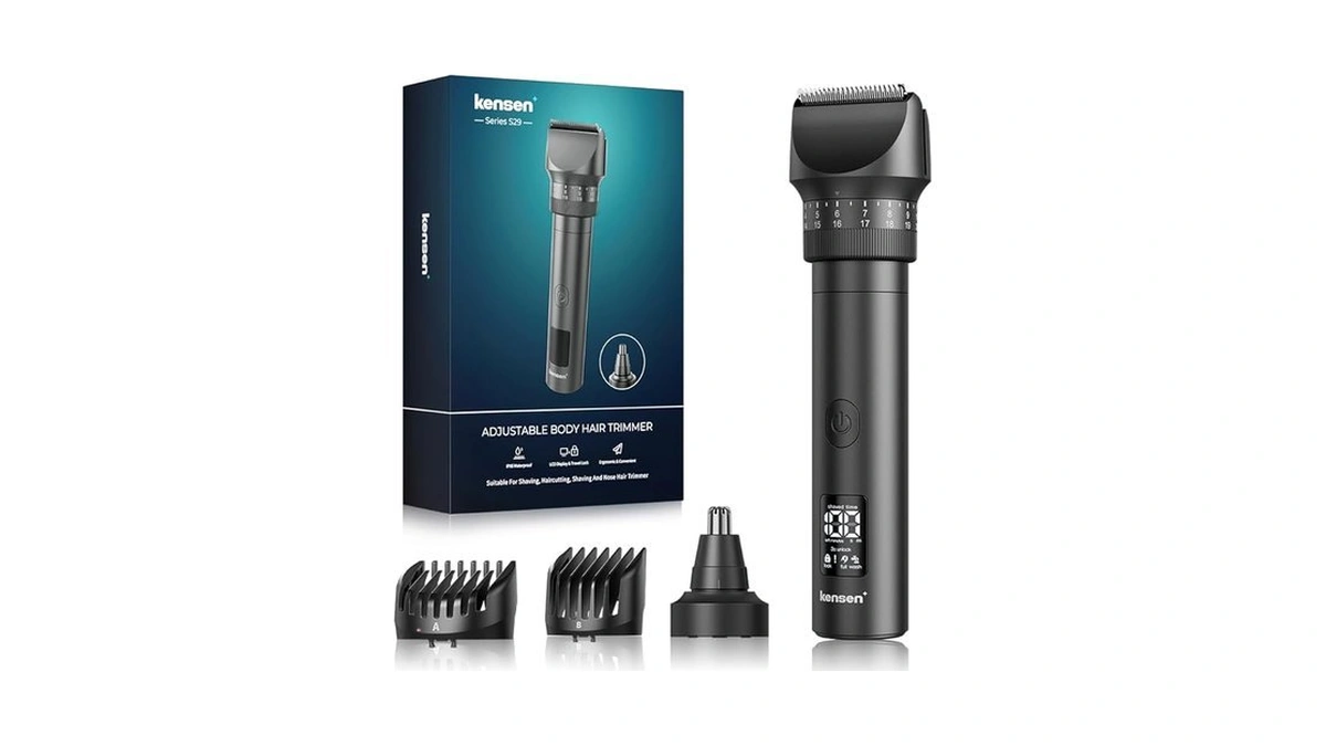 Beard Trimmer For Men - 42 Adjustable Length Settings Hair