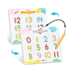 Joycat Double-sided Magnetic Number Tracing Board - 2-in-1 Numbers 1-20