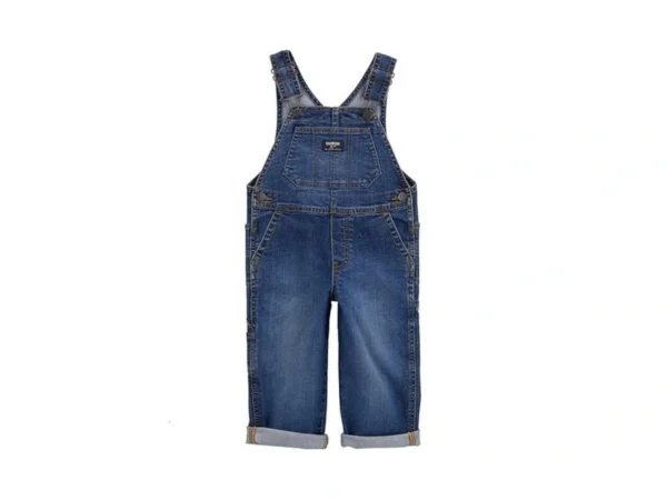 Oshkosh Boys World's Best Overalls, Vintage Denim, 5t