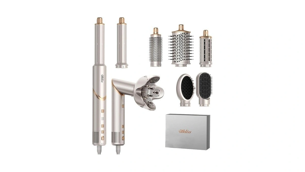 Ukliss 8-in-1 High-speed Air Styler & Drying System - 110,000