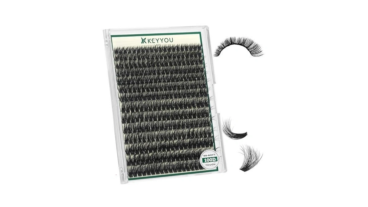 Keyyou 100d Lash Clusters 3d Eyelash Clusters 280pcs Individual Lashes