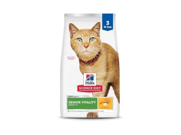Hill's Science Diet Adult 7+ Senior Vitality Dry Cat Food,