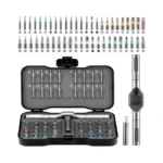 50 In 1 Ratchet Screwdriver Set, Multi Precision Bits Magnetic