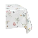 Lenox Butterfly Meadow 60’’x84’’’’ Rectangle Tablecloth - Machine Washable, Wrinkle-resistant,