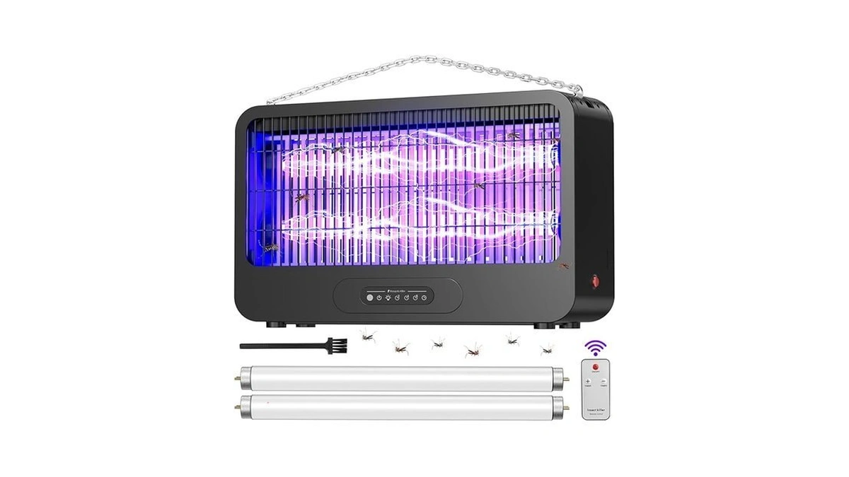 Electric Bug Zapper Indoor, Mosquito Zapper With 3500v Powerful Dual