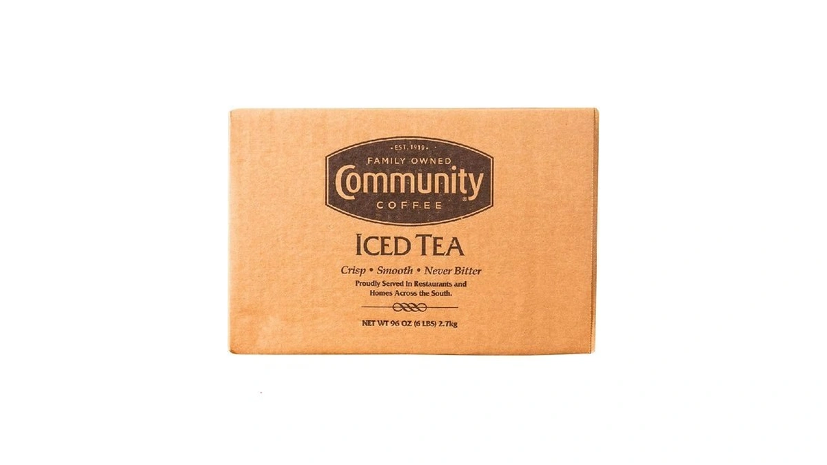 Community Coffee Pre-measured Iced Tea Filter Packs For 3 Gallon