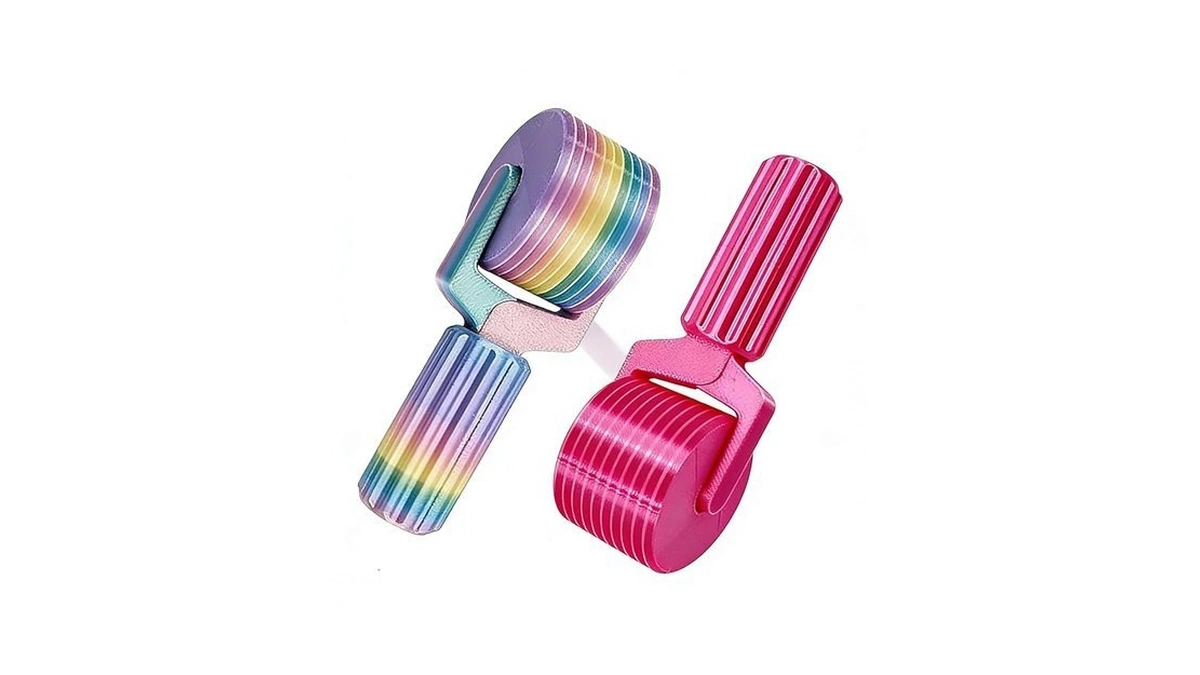 Rainbow Diamond Painting Roller, Ergonomic Diamond Art Press Roller Tool
