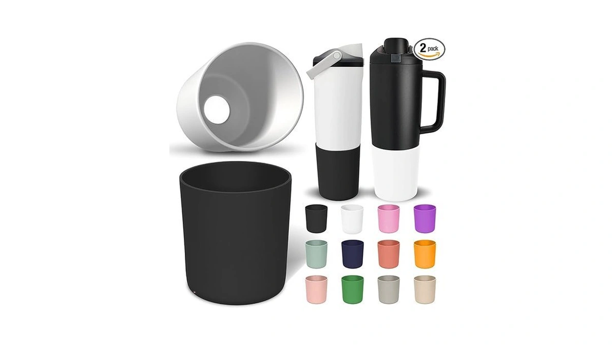 2 Pack Higher Silicone Boot For Owala Water Bottle 30oz