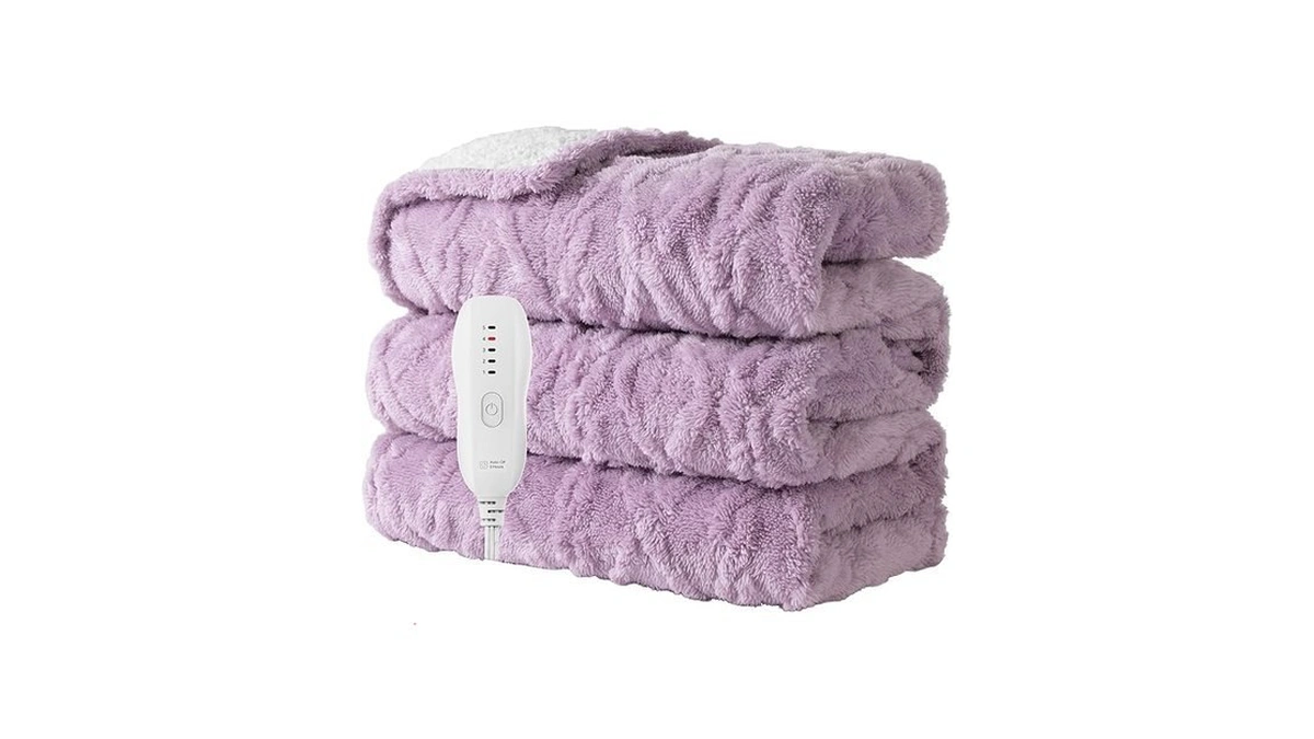 Aheadpret Heated Blanket-electric Blanket 50"x60" Soft Heated Throw Blanket With