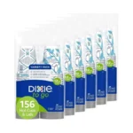Dixie To Go Paper Coffee Cups With Lids, 12 Oz,