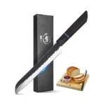 Rococo Sharp Serrated Bread Knife - Bread Cutter Slicer Knife
