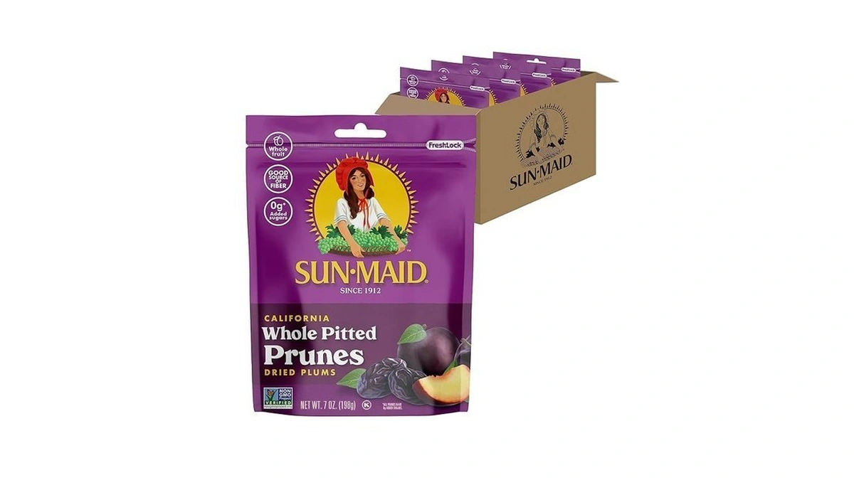 Sun-maid California Sun-dried Whole Pitted Prunes - (4 Pack) 7