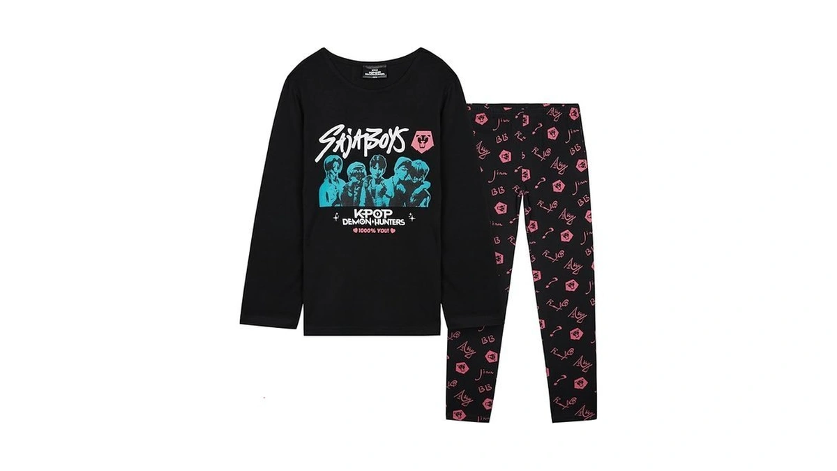 Kpop Demon Hunters 2 Pc Pajamas Girls Teens 5–14 Yrs