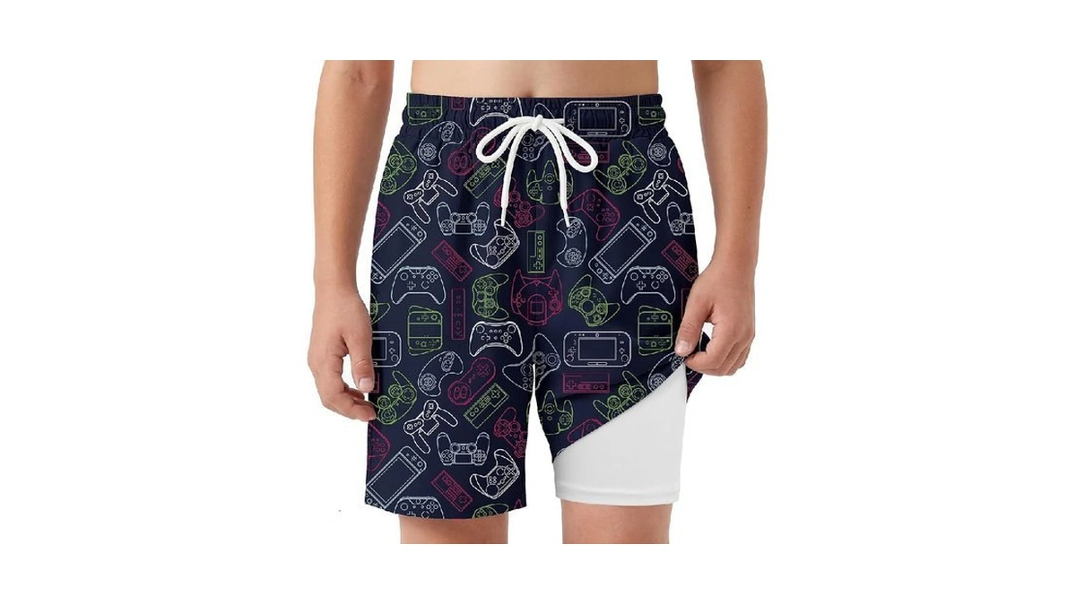 Alisoker Boys Swim Trunks Upf 50+ Swim Shorts Kid Board