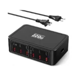 Aergiatech 220w Usb C Charging Station, 12-port Gan Charger Hub,65w