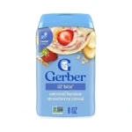 Gerber Stage 3 Baby Food, Oatmeal Banana Strawberry Cereal, Whole