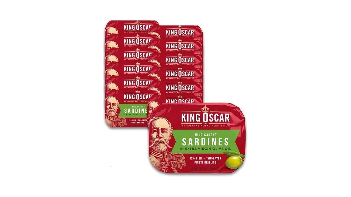 King Oscar Sardines Extra Virgin Olive Oil, 3.75-ounce Cans (pack