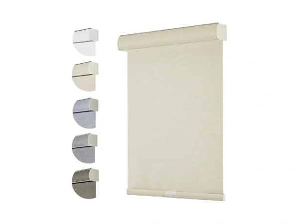 Persilux Free-stop 100% Blackout Shades Cordless Roller Blinds For Window