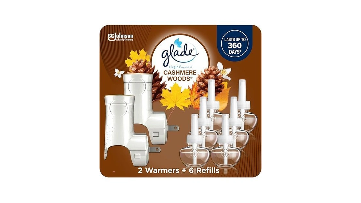 Glade Plugins Air Freshener Starter Kit, Scented And Essential Oils