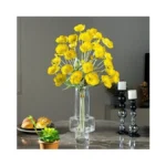Bailikang 10pcs Poppy Flowers Artificial With Velvety Stems - Real