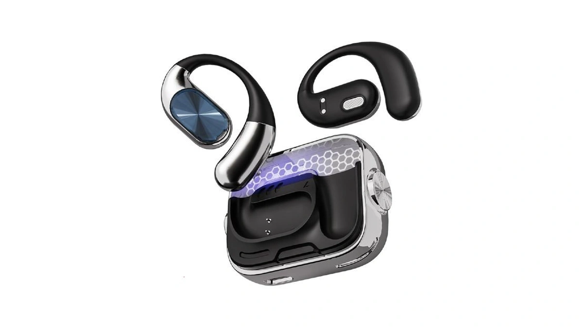 Edepot Open Ear Earbuds,open Ear Headphones Wireless Bluetooth 6.0,dolby Audio,60h